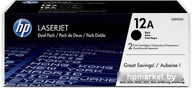 HP 12A (Q2612AF)  HPmarket.by