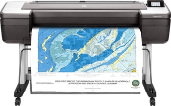 Плоттер HP DesignJet T1700dr Postscript 44" (1118 мм)