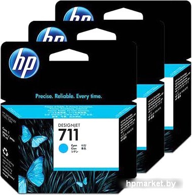 Картридж HP 711 (CZ134A)  HPmarket.by