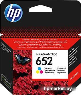 Картридж HP 652 (F6V24AE)  HPmarket.by