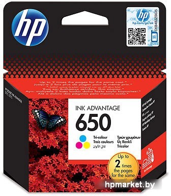 Картридж HP 650 (CZ102AE)  HPmarket.by
