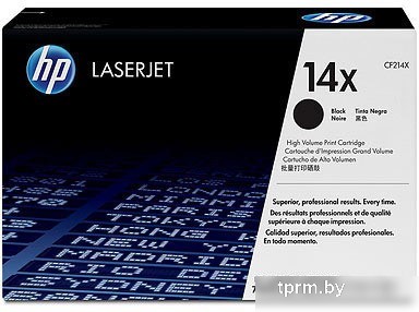 Картинка Картридж HP LaserJet 14X (CF214X) HPmarket.by Картридж HP LaserJet 14X (CF214X)  HPmarket.by