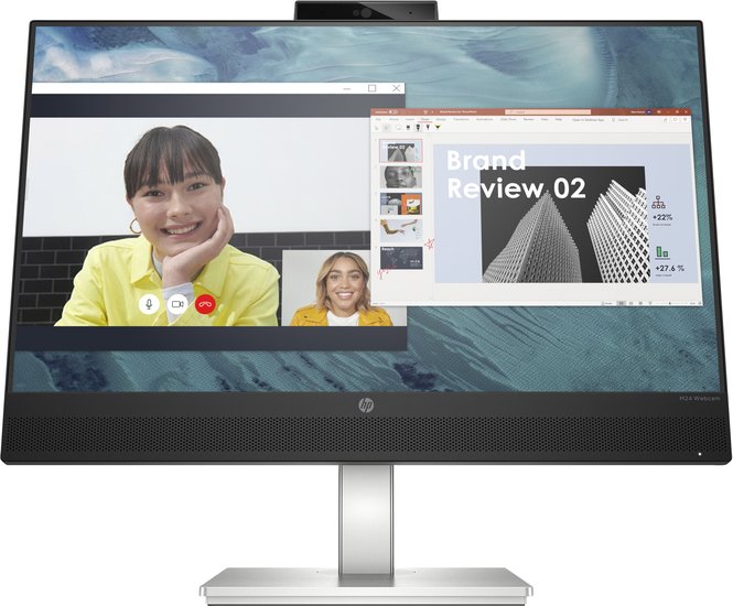 HP M24 Webcam / 24" / IPS / 16:9 / FHD / 75hz / 5ms / монитор 459J3AA от фирменного онлайн-магазина HP