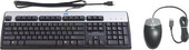 HP USB Keyboard and Optical Mouse Kit Russian (638214-B21)