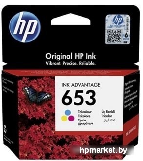 Картридж HP 653 3YM74AE  HPmarket.by