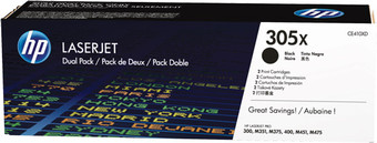 Картридж HP 305X (CE410XD)