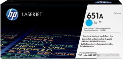 Картридж HP LaserJet 651A (CE341A)  HPmarket.by