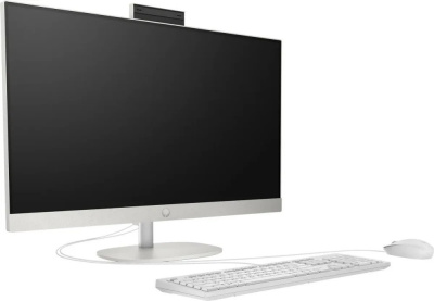 HP 24 AiO/ 24-cr0069ny/ i5-1334U/ 23.8 FHD IPS AG/ Iris Xe/ 8GB/ 512GB/ DOS/ ENG/ White wired KBD+mouse/ Shell White моноблок B94WLEA  HPmarket.by