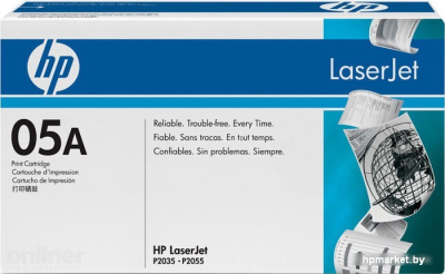 Картинка Картридж HP 05A (CE505A) HPmarket.by Картридж HP 05A (CE505A)  HPmarket.by