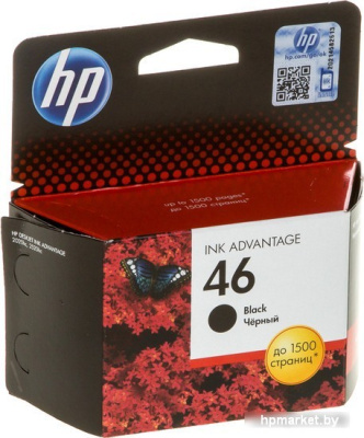 Картридж HP 46 (CZ637AE)  HPmarket.by