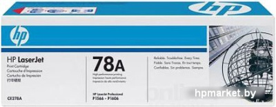 Картинка Картридж HP 78A (CE278A) HPmarket.by Картридж HP 78A (CE278A)  HPmarket.by
