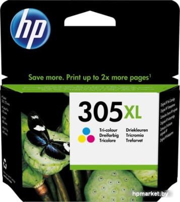 Картинка Картридж HP 305XL 3YM63AE HPmarket.by Картридж HP 305XL 3YM63AE  HPmarket.by