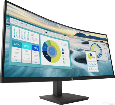 HP P34hc G4 / 34" / VA / 21:9 / WQHD / 60Hz / 5ms / монитор 21Y56AS  HPmarket.by