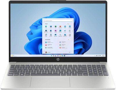 HP Laptop 15-FD0131wm/ i3-N305/ 15.6 FHD IPS AG 300 nits/ UHD Graphics/ 8GB/ 256GB/ W11H/ noODD/ kbd_ENG/ Natural silver ноутбук 9C9A2UA  HPmarket.by