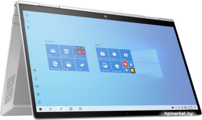 HP ENVY 13 x360/i7-1165G7 quad/13.3 FHD OLED BV IPS Touch/Intel Iris Xe/16GB/1TB/W10H plus/noODD/FPR/Natural silver ноутбук 4Z2N2EA  HPmarket.by