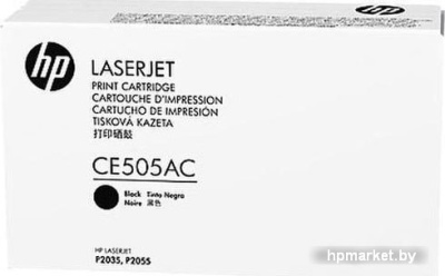 Картридж HP CE505AC  HPmarket.by