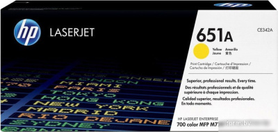 Картридж HP LaserJet 651A (CE342A)  HPmarket.by