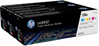 Картридж HP 128A 3-pack (CF371AM)  HPmarket.by