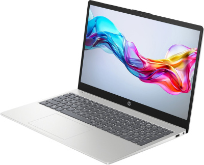 HP Laptop 15/ 15-fd0007ny/ i5-1334U/ 15.6 FHD IPS AG 300 nits Nar.Bez./ Iris Xe/ 16GB/ 512GB/ DOS/ noODD/ kbd_ENG/ Silver ноутбук BK2H9EA  HPmarket.by