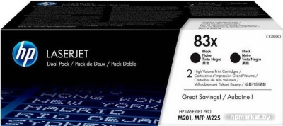 Картридж HP 83x CF283XD  HPmarket.by