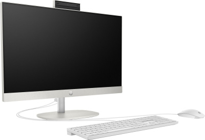 HP 24-cr1017ny AiO PC/ U5-125U/ 23.8 FHD IPS AG Touch/ UMA/ 16GB/ 512GB/ DOS/ noODD/ USB kbd+mouse/ kbd_ENG/ Shell white моноблок A29W2EA  HPmarket.by
