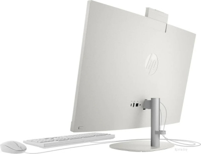 HP 24 AiO/ 24-cr0069ny/ i5-1334U/ 23.8 FHD IPS AG/ Iris Xe/ 8GB/ 512GB/ DOS/ ENG/ White wired KBD+mouse/ Shell White моноблок B94WLEA  HPmarket.by