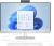 HP 27 AIO/ i5-1334U/ 27 FHD IPS AG 300nits/ Iris Xe/ 16GB/ 512GB/ DOS/ HP 125 USB kbd+mouse/ ENG/ Shell White моноблок B6RQ9EA  HPmarket.by