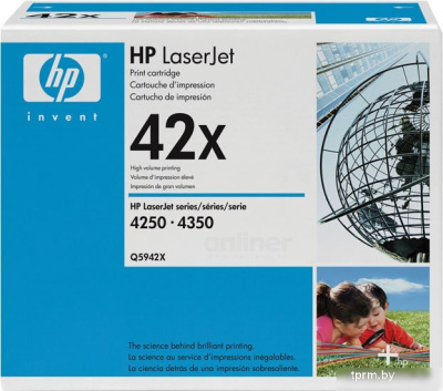 Картридж HP 42X (Q5942X)  HPmarket.by