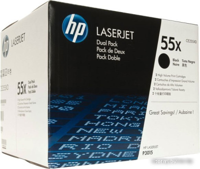 HP LaserJet 55X (CE255XD)  HPmarket.by