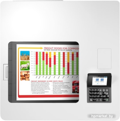 Принтер HP Color LaserJet Enterprise M554dn  HPmarket.by