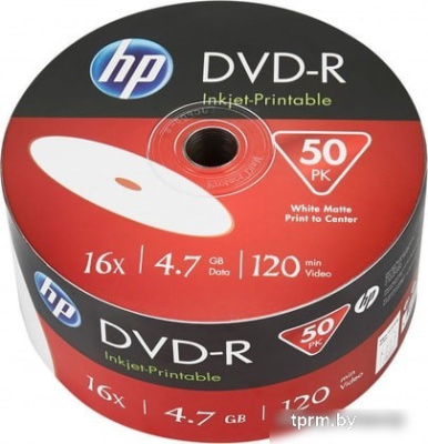 HP 4.7Gb 16x 69302 (50 шт.)  HPmarket.by