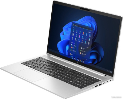 HP ProBook 450 G10/ i5-1334U/ 15.6 FHD IPS Nar.Bez AG/ Iris Xe/ 16GB/ 512GB/ DOS/ noODD/ kbd_ENG/ pike silver aluminum ноутбук 9B9D3EA  HPmarket.by