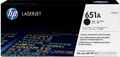 Картридж HP LaserJet 651A (CE340A)  HPmarket.by