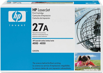 Картинка Картридж HP 27X (C4127X) HPmarket.by Картридж HP 27X (C4127X)  HPmarket.by