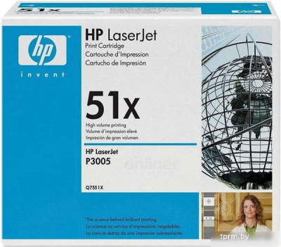 Картридж HP 51X (Q7551X)  HPmarket.by